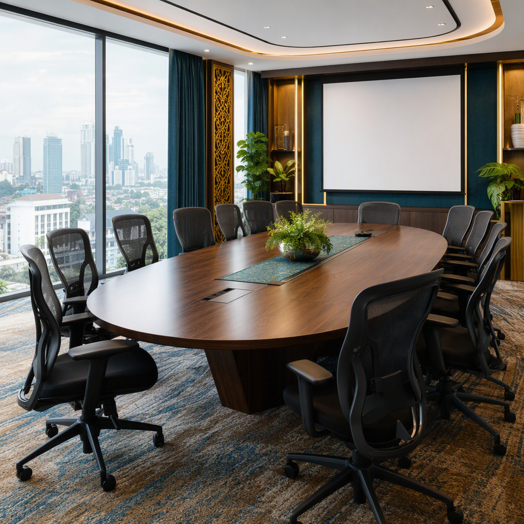 Solusi Ruang Rapat Modern untuk Kantor Instansi